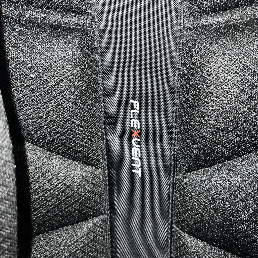The North Face Iron Peak Backpack Black Laptop Waist Strap Hiking Heart